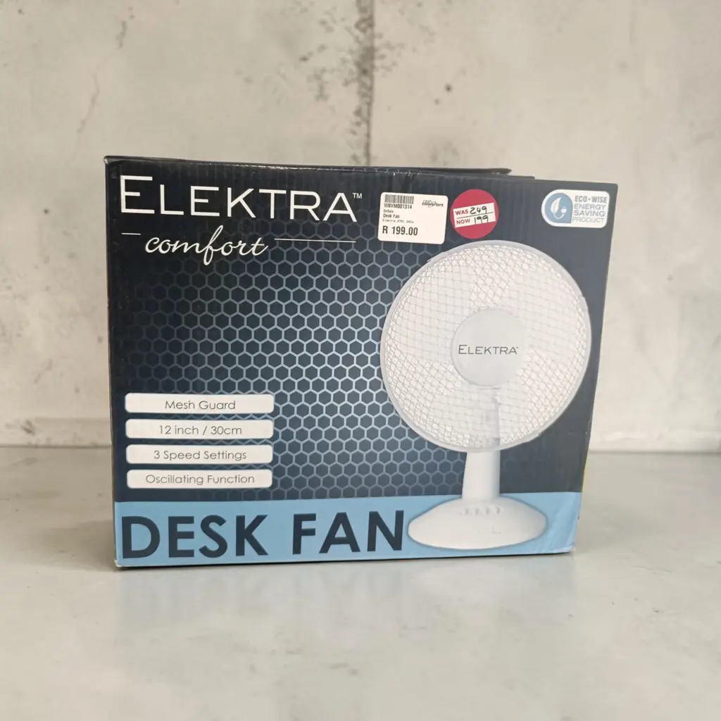 Elektra Desk Fan