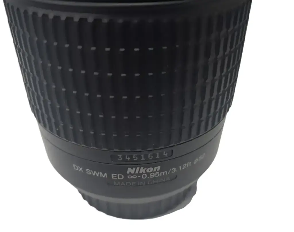 Nikon Dx Swm Ed 0.95M 55-200 Mm Camera Lens - View 4