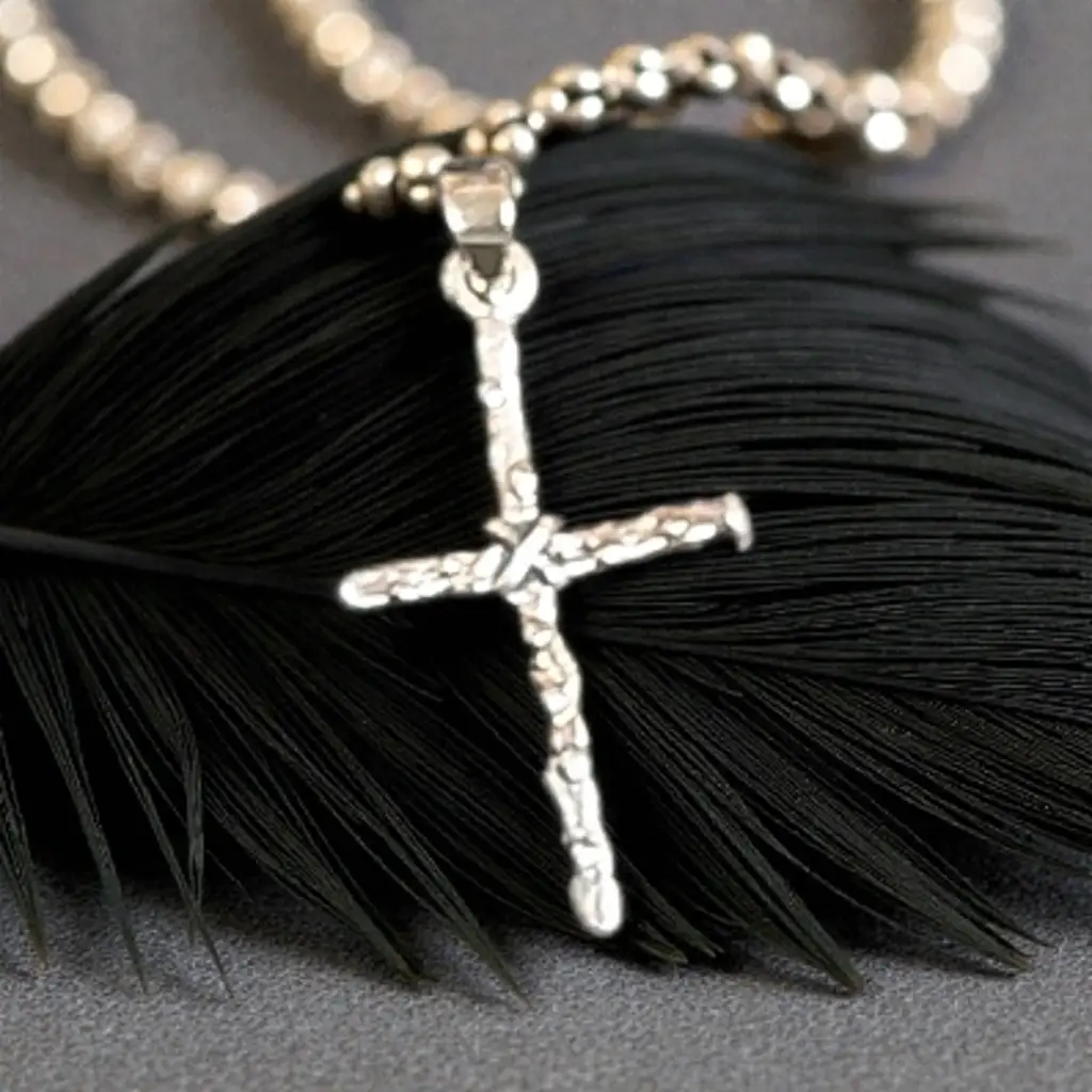 Unique Silver 925 Cross Pendant