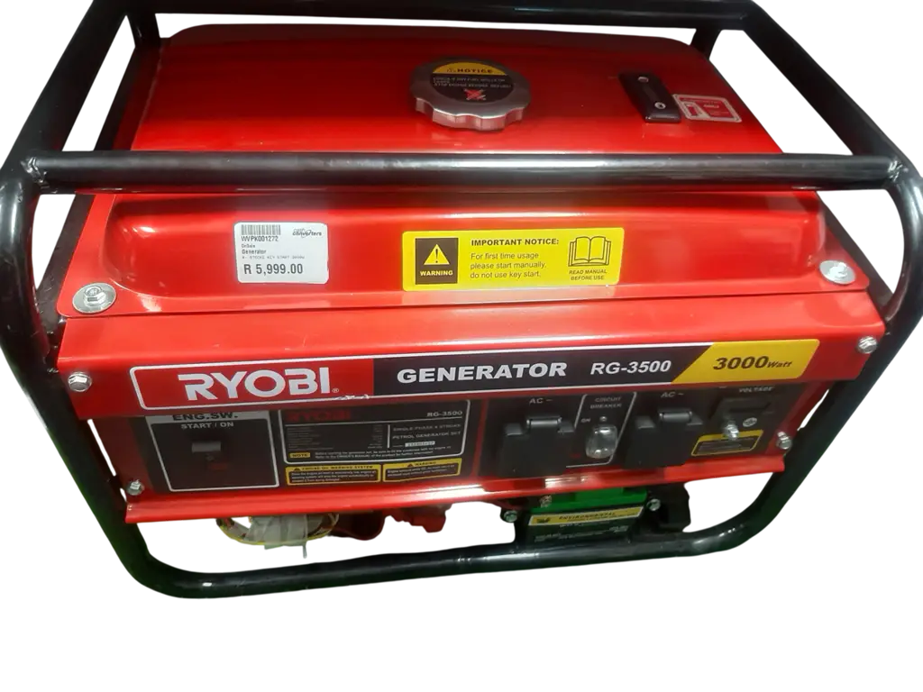 Ryobi Generator - View 3