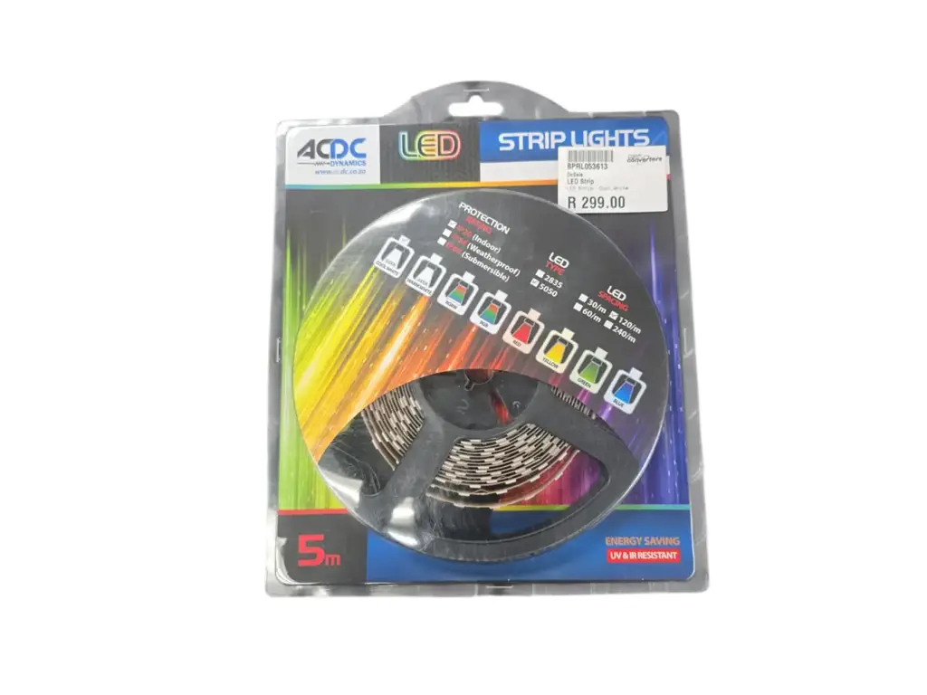 Acdc Ip20 Led Strip Light Cool White