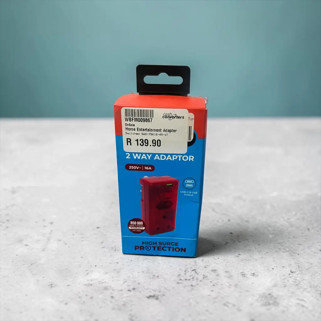 2 Way Adaptor High Surge Protection - View 2