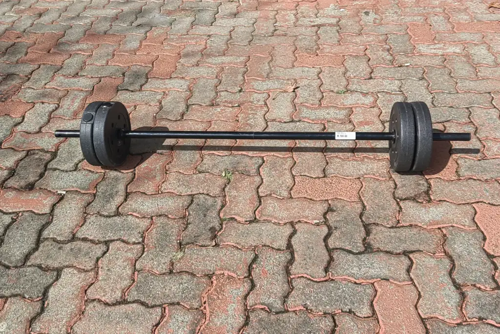 4X2.5Kg Plastic Dumbell Weights Set