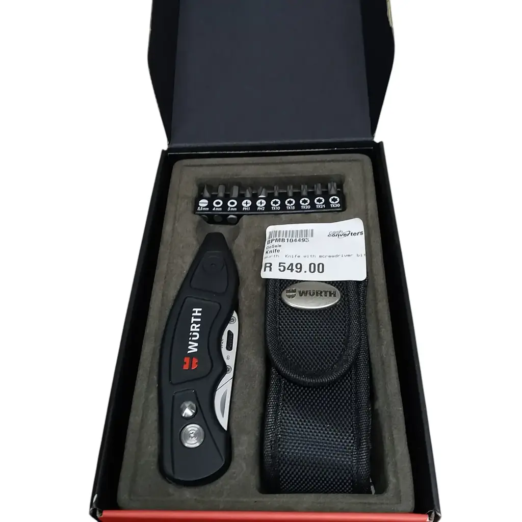 Wurth Blade With Screwdriver Bits