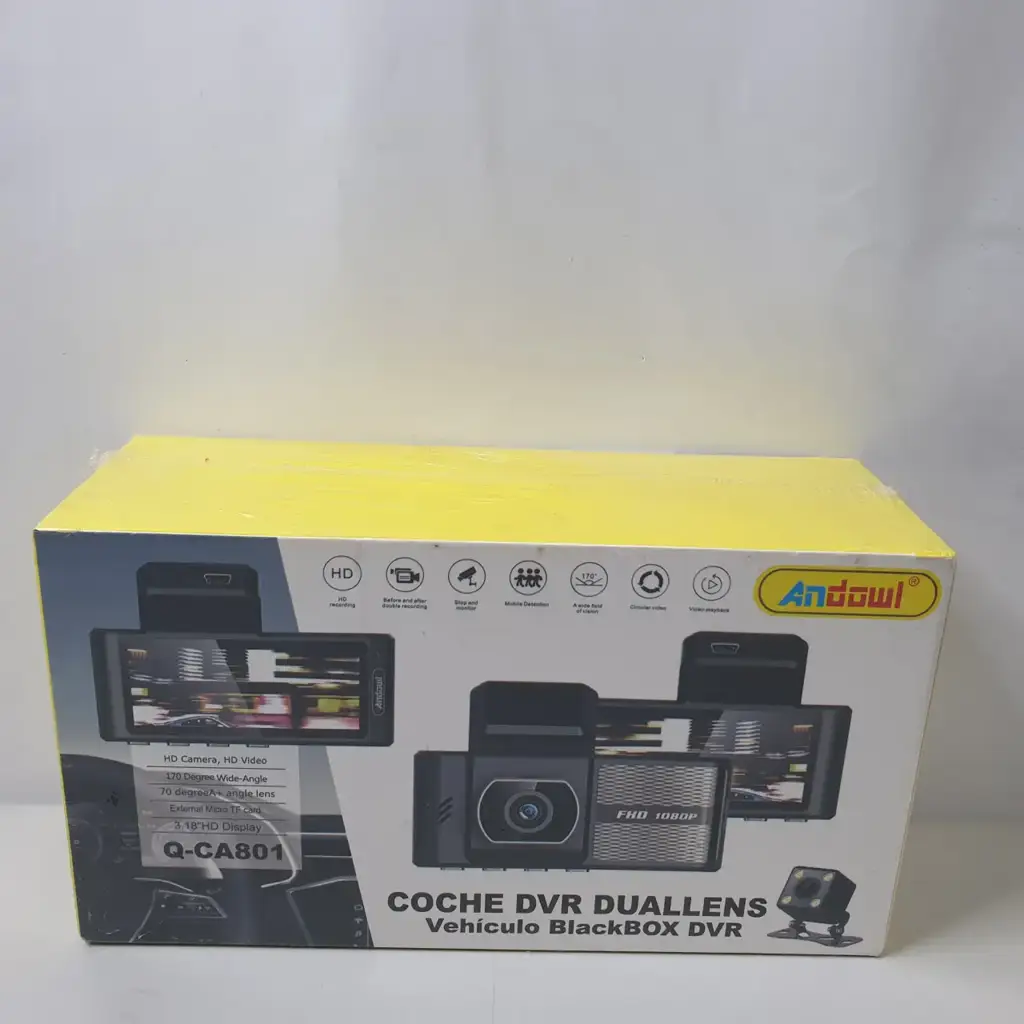 Andowl Car Dvr Dual-Lens Black Box - View 2