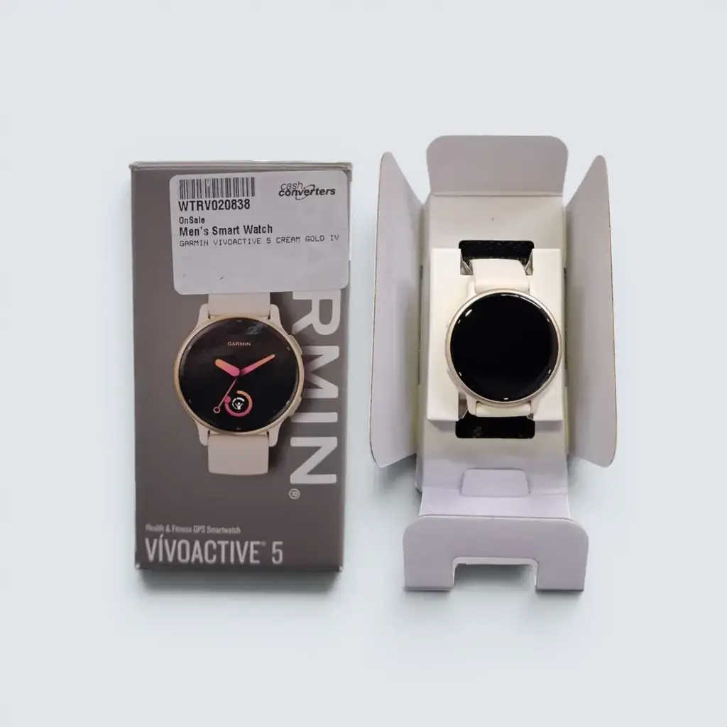 Garmin Vívoactive 5 (Cream Gold / Ivory) - View 3