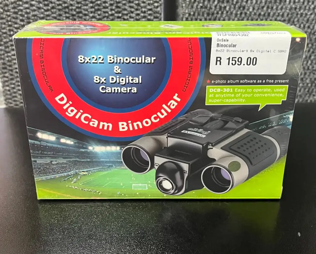 8X22 Binocular& 8X Digital Camera - View 2