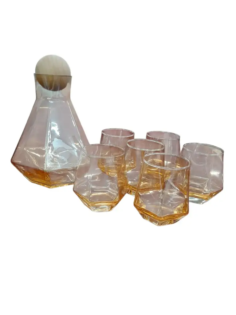 7Pcs Diamond Jug Set