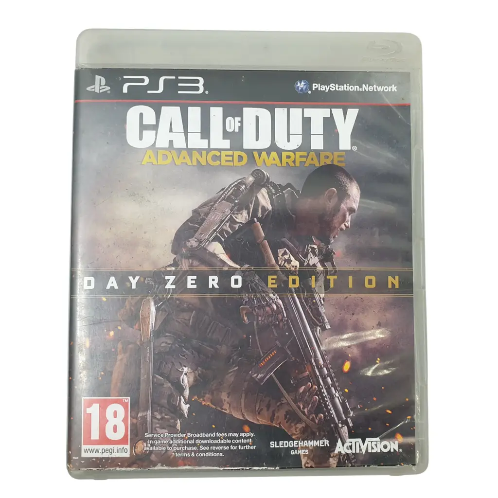 Ps3 Call Of Duty Advanced Warfare Game Disc