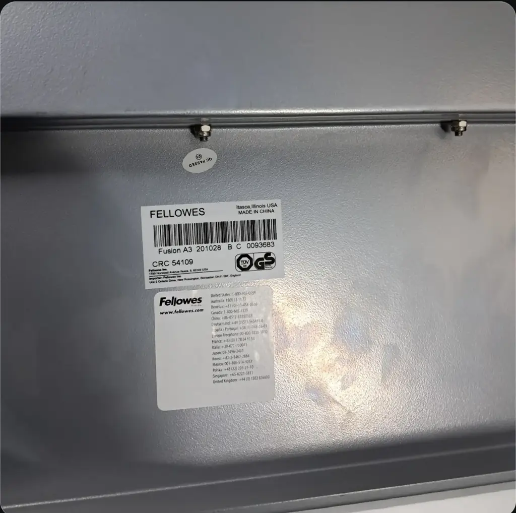 Fellowes Fusion A3 Guillotine 5410901 - View 2