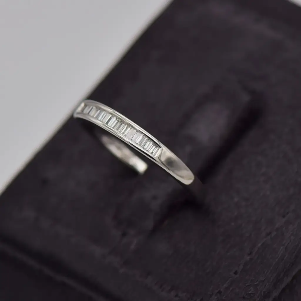 18ct White Gold Eternity Ring - View 3