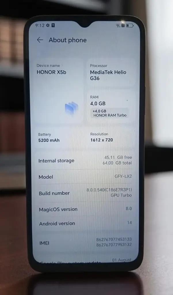 Honor X5b Plus Cellphone