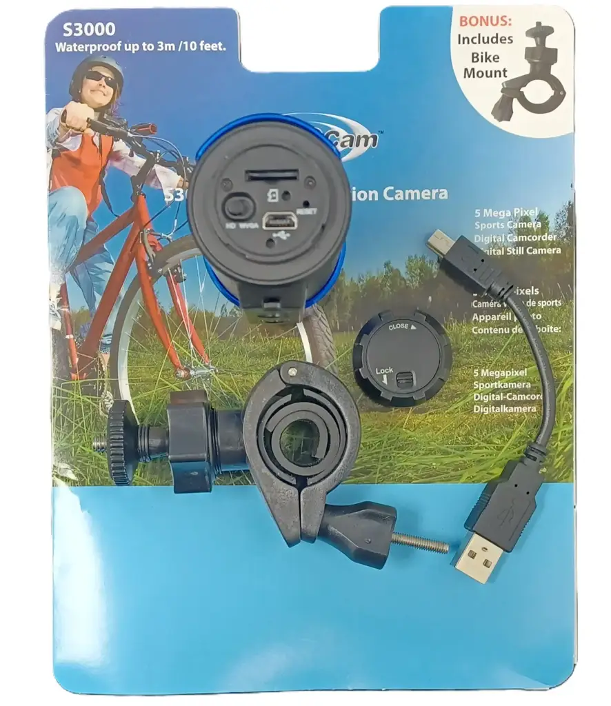 Ion Cool-Icam S3000 Waterproof Action Camcorder