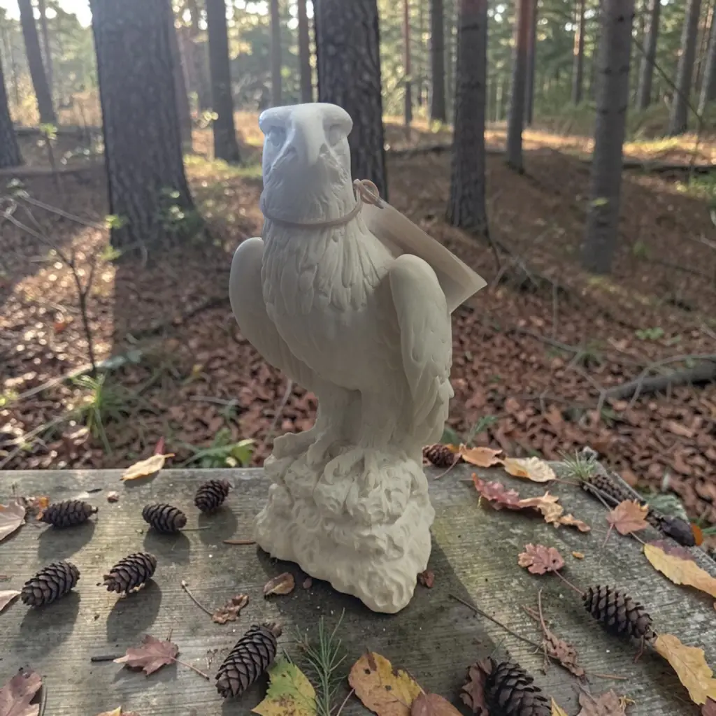 White Eagle Statue, Sculpture