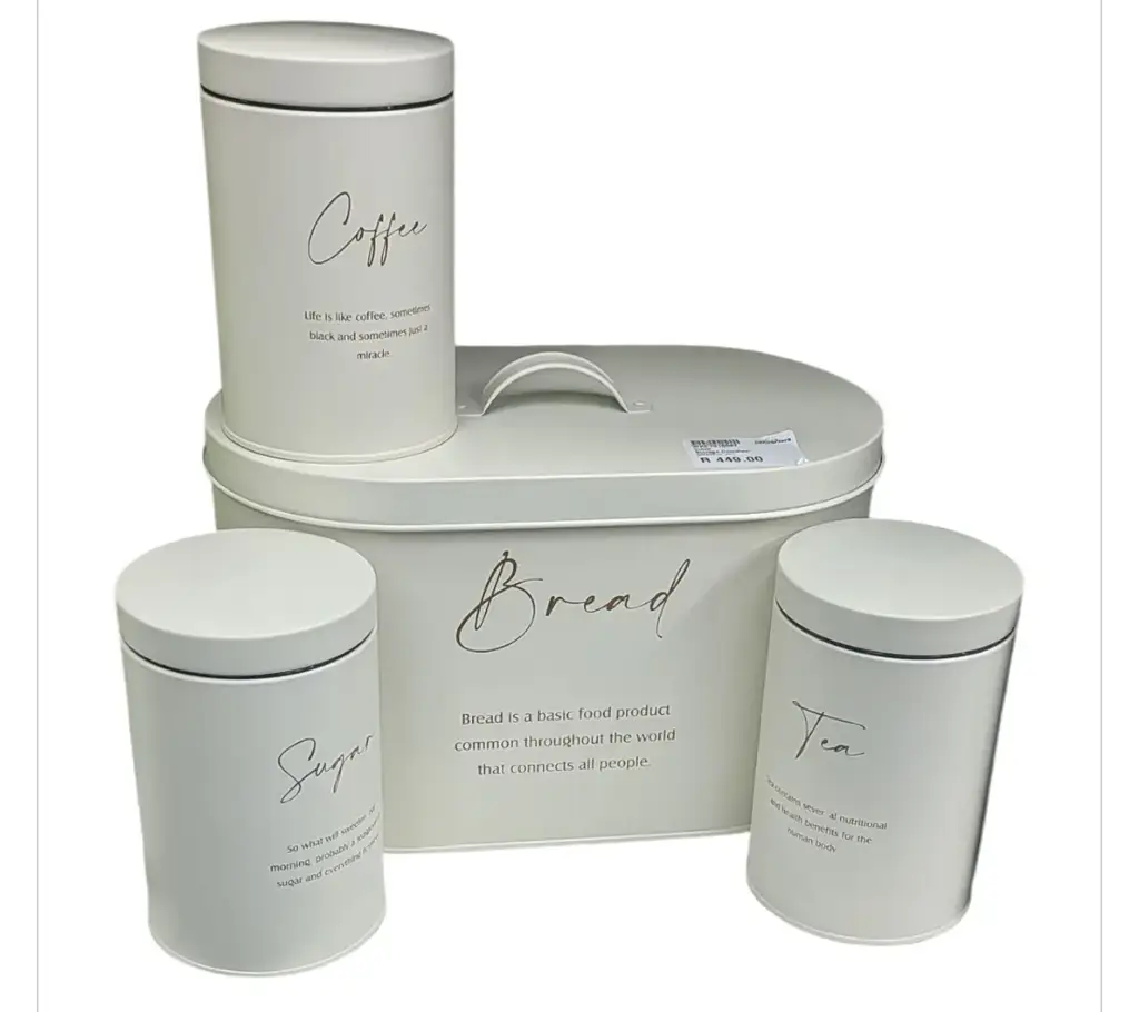Breadbin 4Pc Storage Container