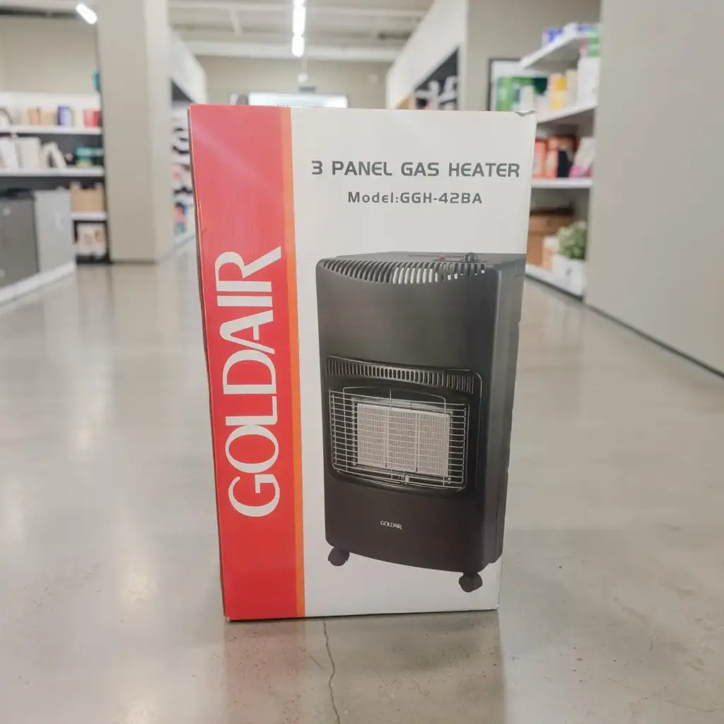 The Goldair 3-Panel Gas Heater (Ggh-42Ba)