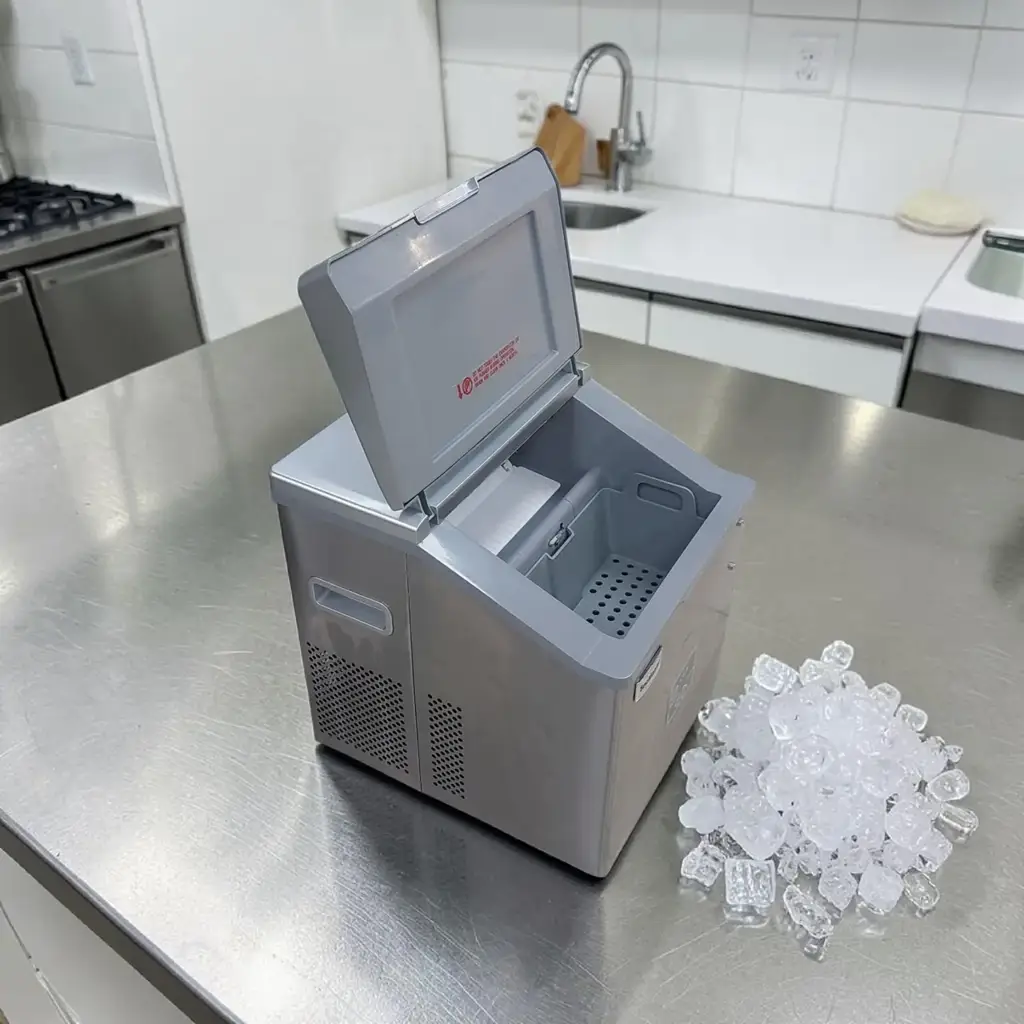 Snomaster Zbc-20 Stainless Steel Ice Maker - View 2