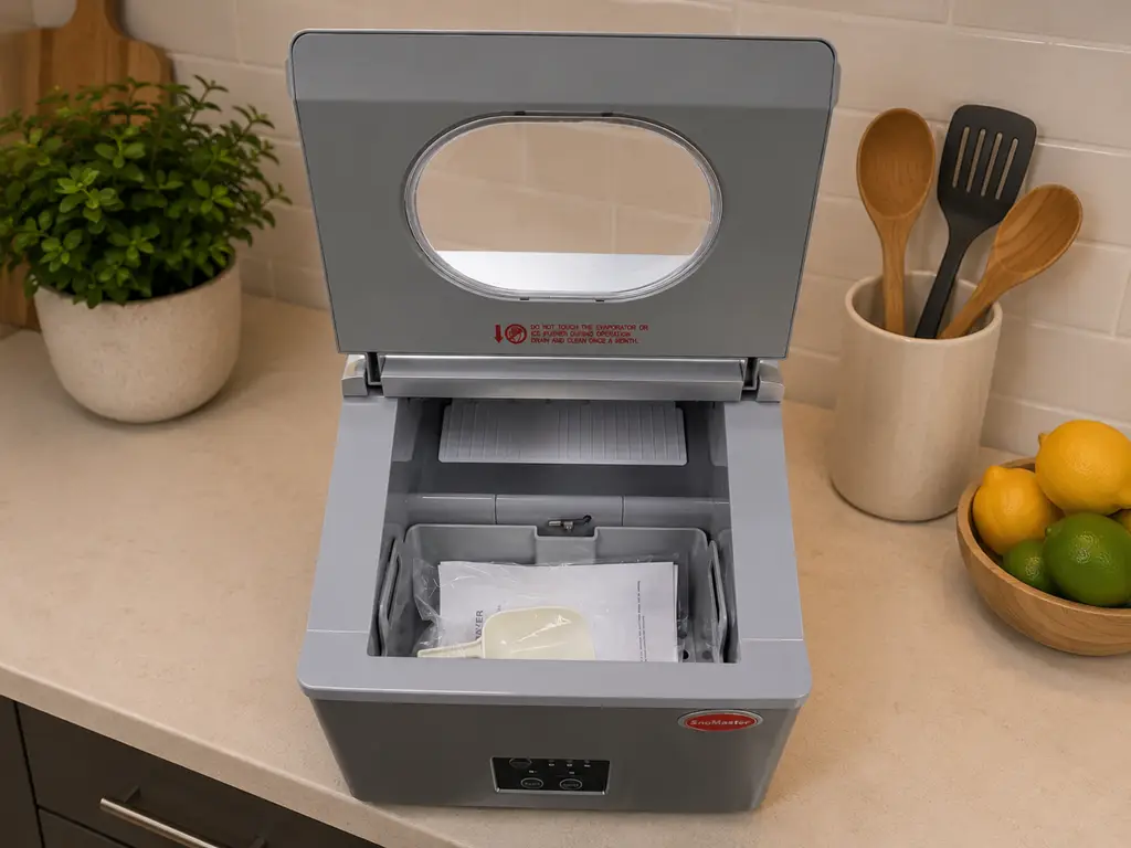 Snomaster Zbc-15 Ice Maker – 15Kg Capacity – Second Hand - View 2