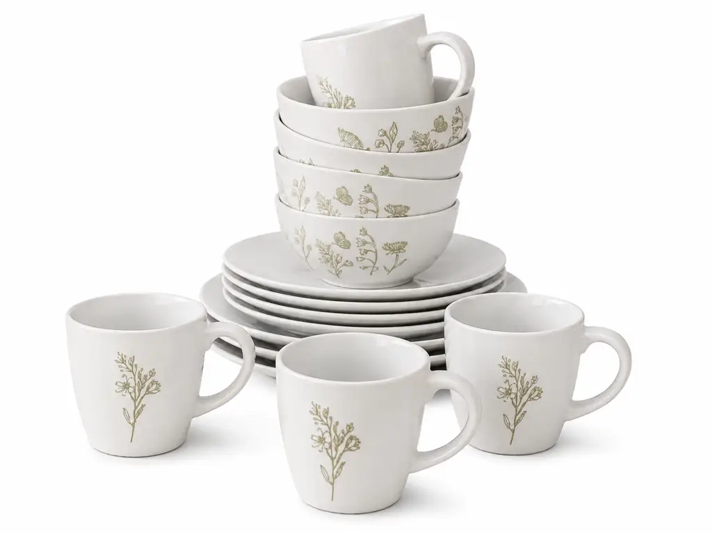 16 Pc Dinner Set Zh-001-B5 - View 2