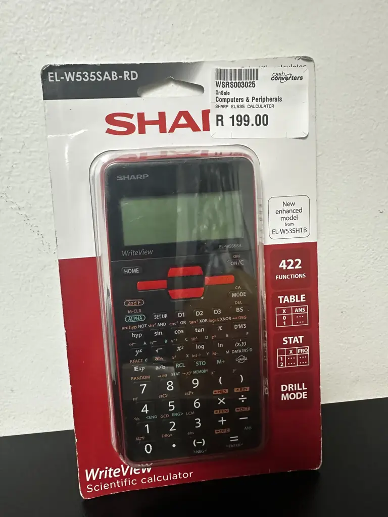 Sharp El-W535sab-Rd