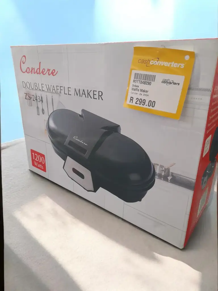 Condere Double Waffle Maker