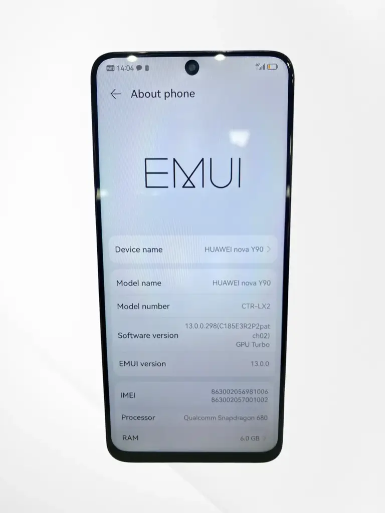Huawei Nova Y90 Smartphone (128 Gb) - View 3