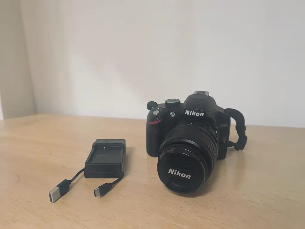 Nikon D3200 Dslr Camera With 18-55Mm Lens