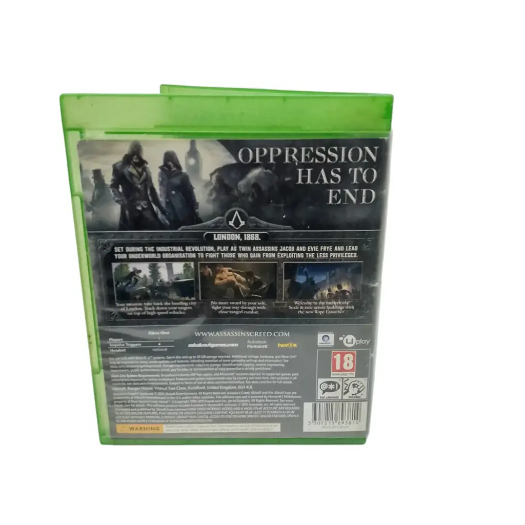 Xbox One Assassins Creed Syndicate - View 3