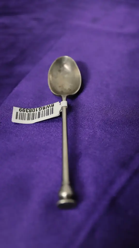 Mappin & Webb Sterling Silver Seal-Top Spoon