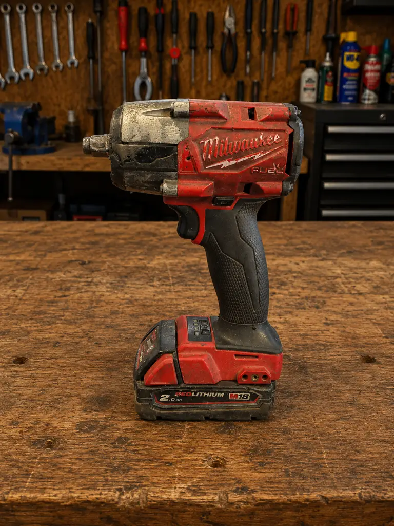 🔧 Milwaukee M18 Fuel Cordless Impact Wrench – Second Hand
