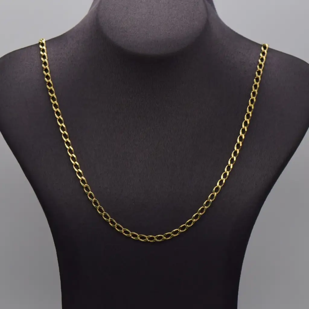 9ct Yellow Gold Chain Curb-Link
