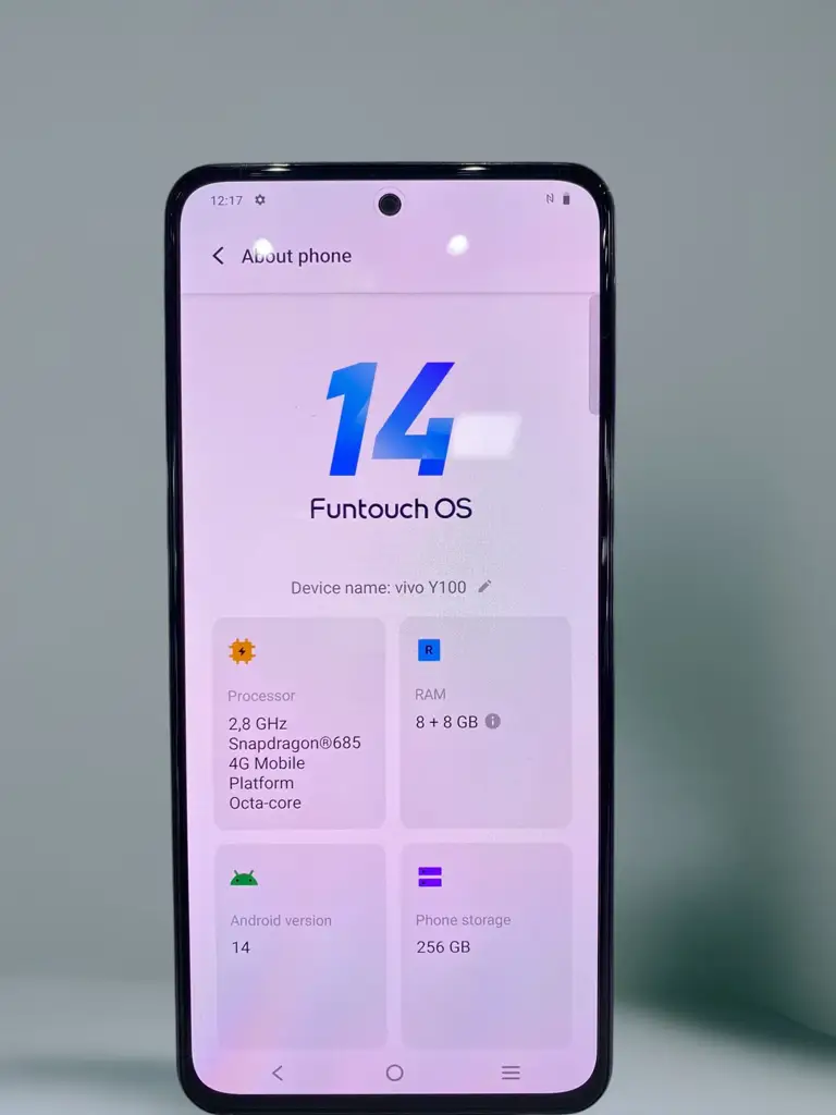 Vivo Y100 4G Smartphone. (256 Gb) - View 2
