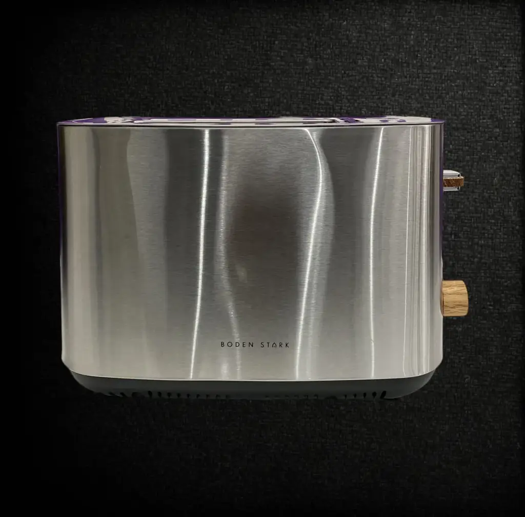 Boden Stark Anson Collection 2-Slice Stainless Steel Toaster (Bs-Ts201)