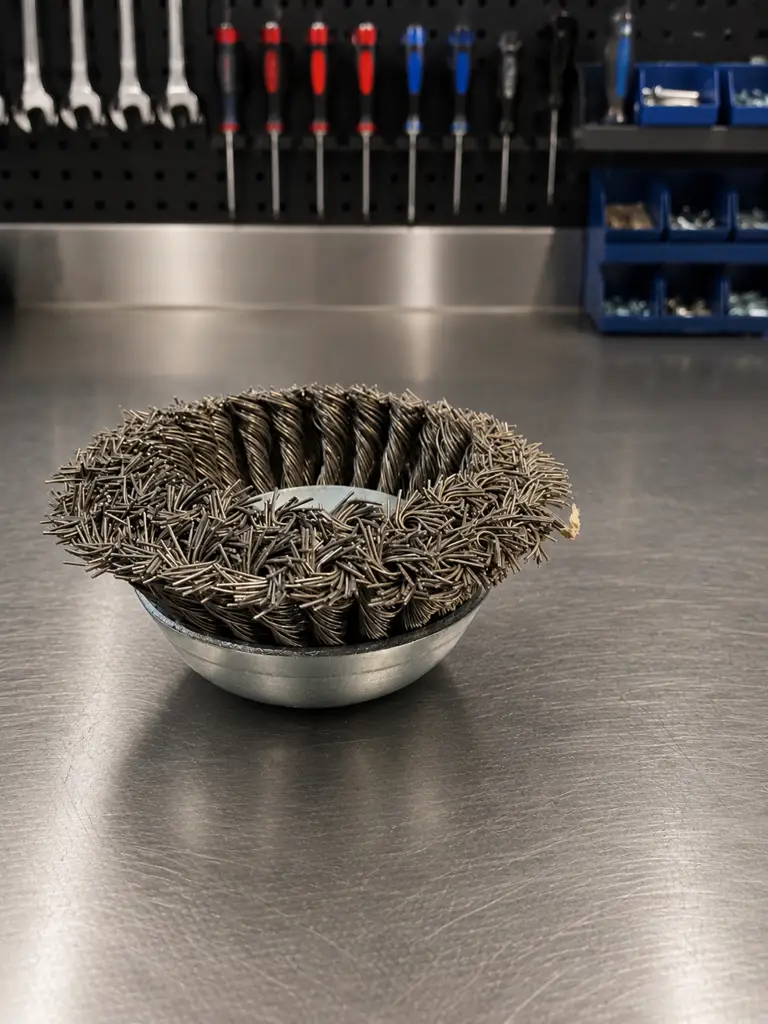 Steel Wire Cup Brush – 140Mm
