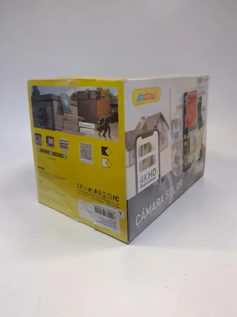 Andowl F599 IP66 4K 4G Sim Smart Surveillance Camera - Sim & Memory Card Included (In Box As New) - View 2