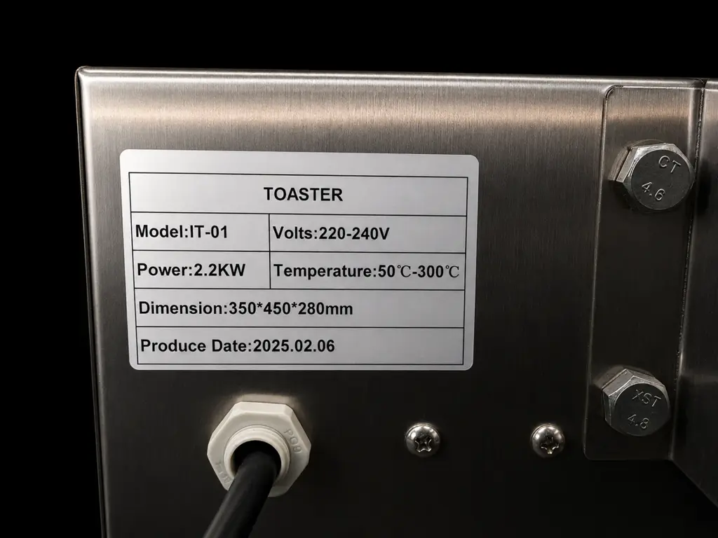 Ideal It-01 Commercial Toaster – 2.2Kw – Adjustable Temperature - View 2