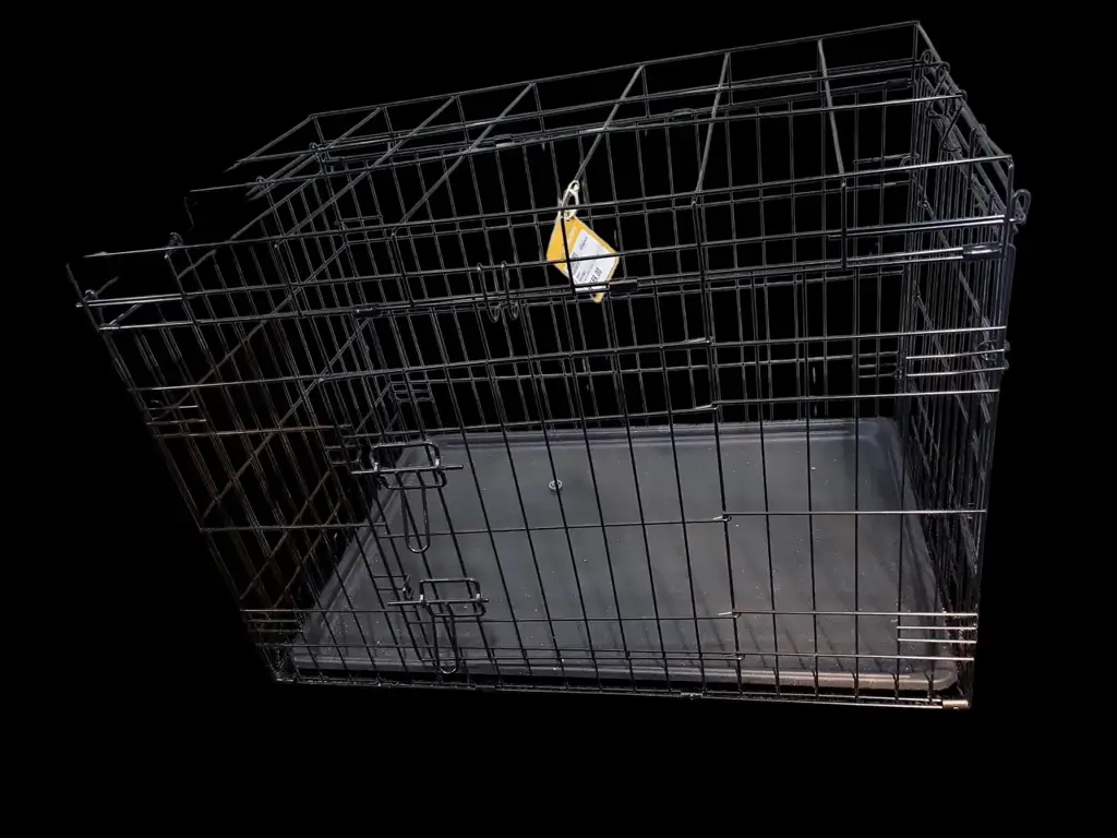 Foldable Double Door Pet Cage