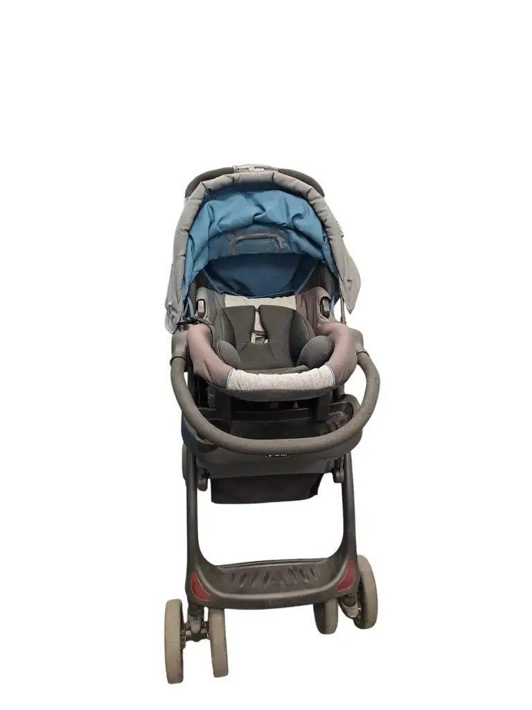 Bounce Baby Travel Stroller And A Car Seat - View 3
