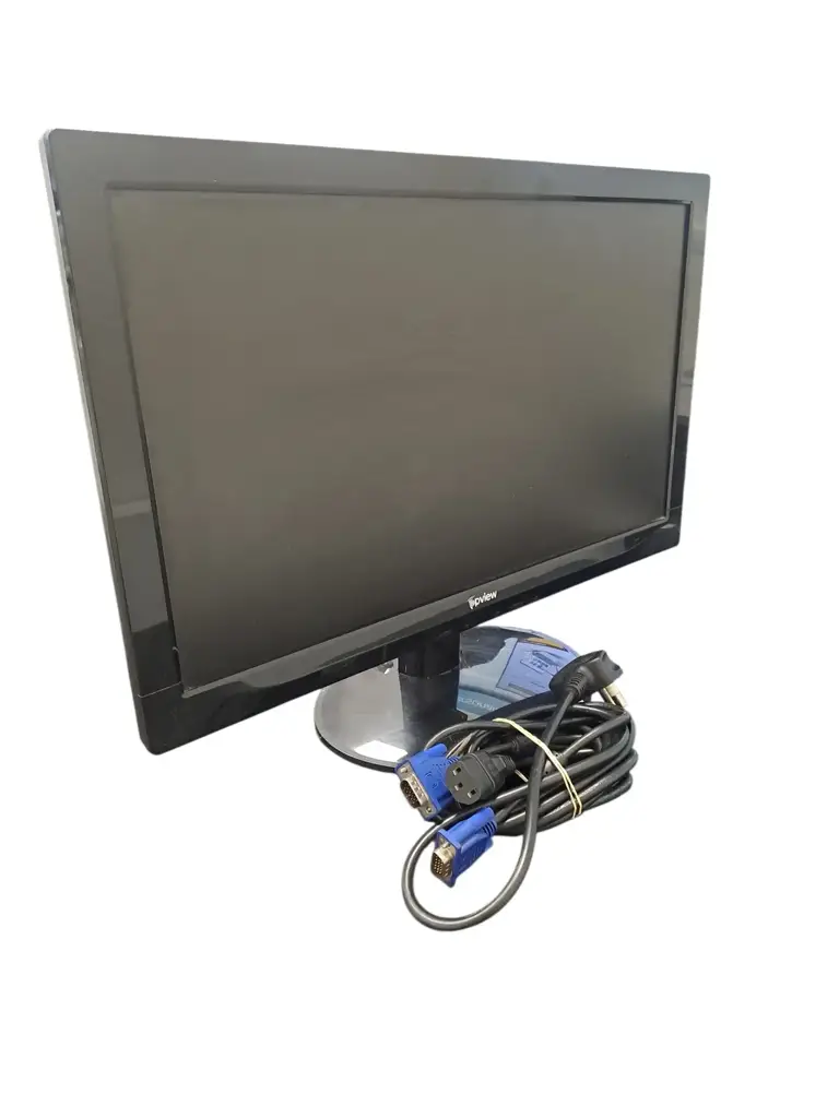 19.5-Inch Led Black Computer Monitor - View 2