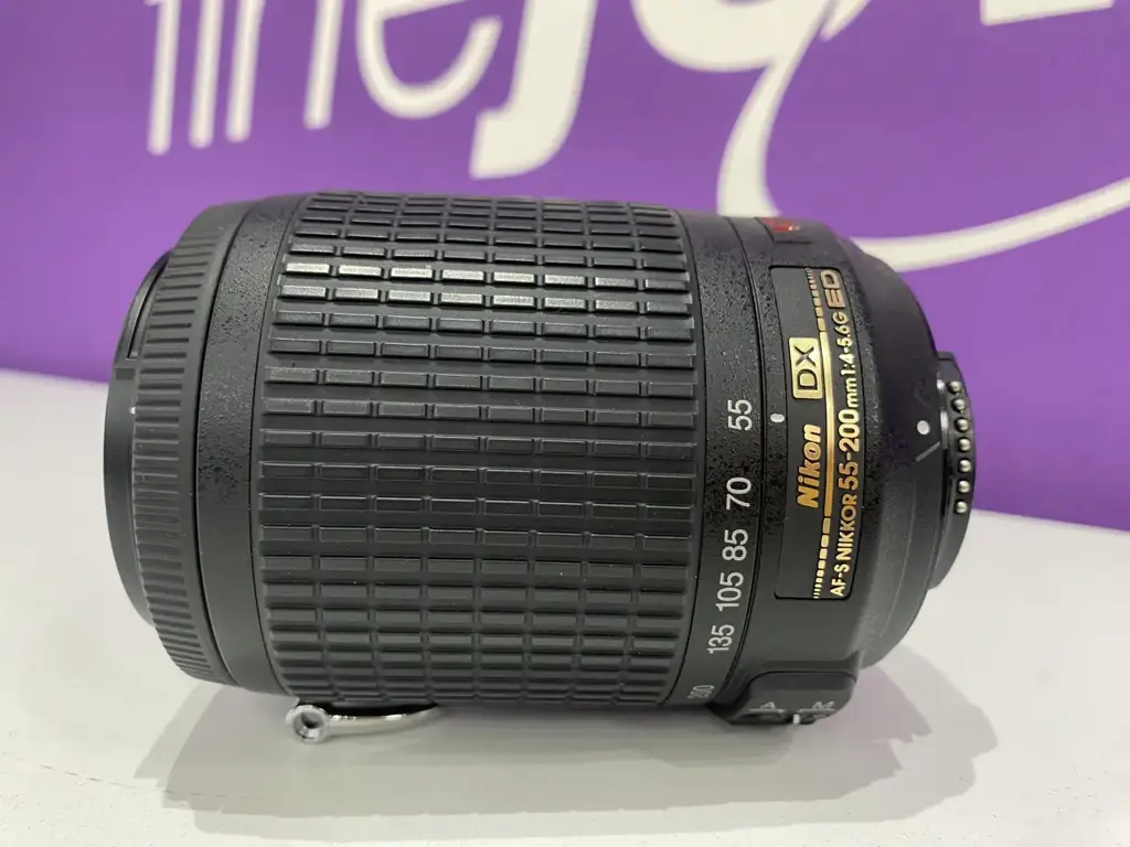 Nikon 55-200 Telephoto Zoom Lens.