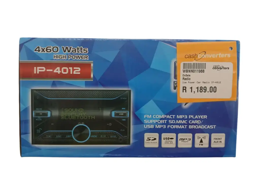 Ice Power Car Radio Ip-4012
