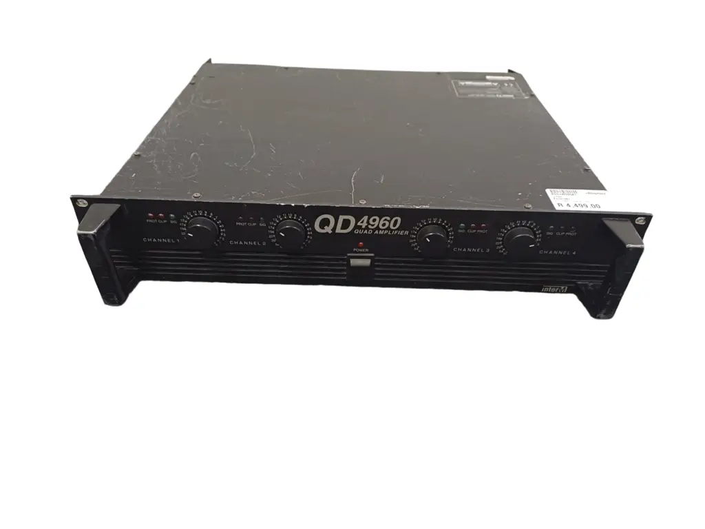 Qd Equaliser 4960 Powered Amplifier