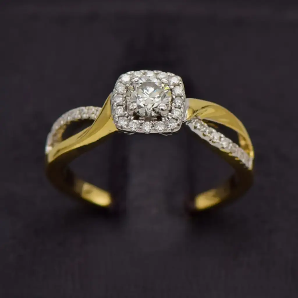 18ct Yellow Gold Dress Ring