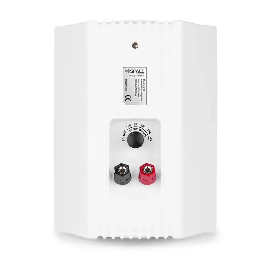 Space Audio Sp01-W Series Surround Sound Speakers Pair (White) - View 4