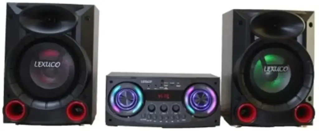 Lexuco Lspk-A001 Mini Hi-Fi System (Black)