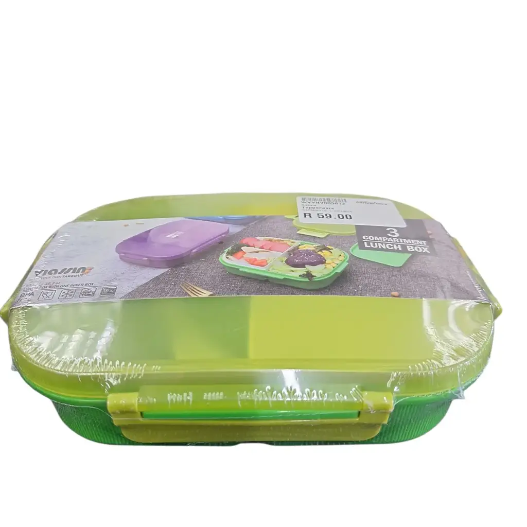 Sipabrite 3-Compartment Lunch Box