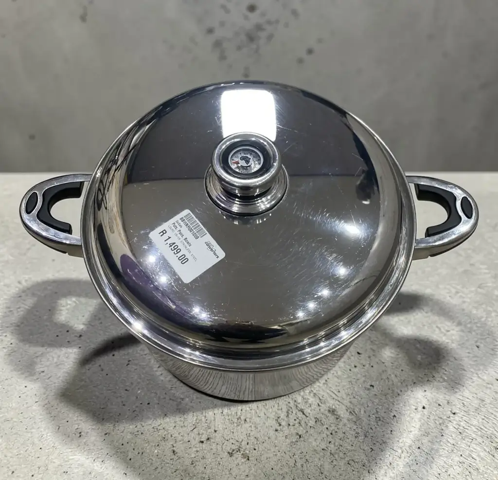 Loumo 18/10 Stainless Steel Pot: (28 Cm) - View 2