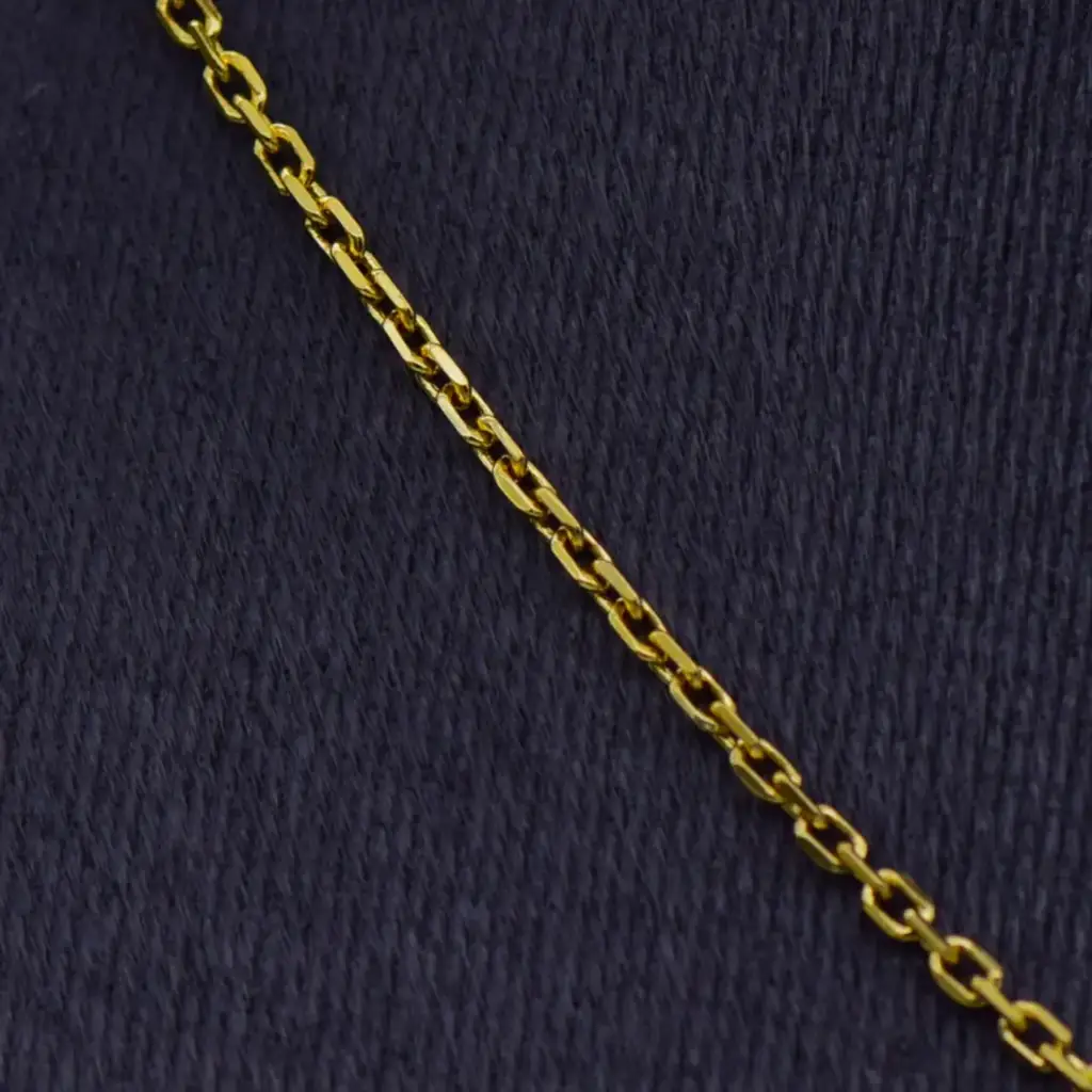 15Ct & 18Ct Yellow Gold Chain & Pendant - View 3
