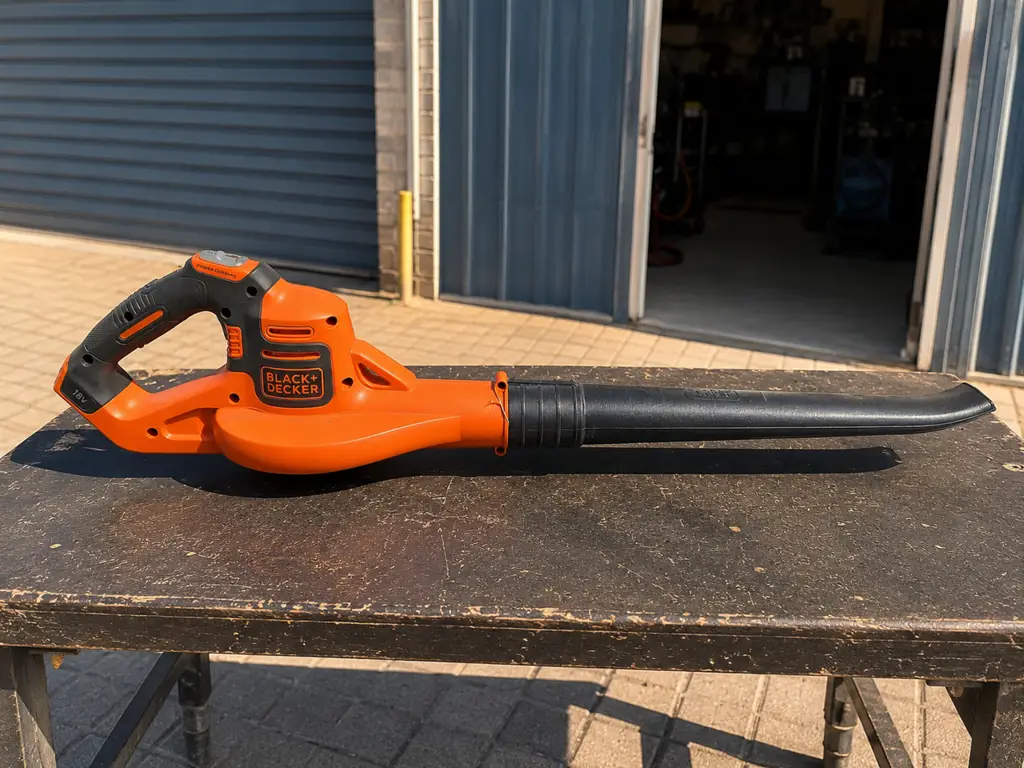 🍃 Black+Decker Gwc1820pcb 18V Cordless Leaf Blower – Second Hand (No Battery)