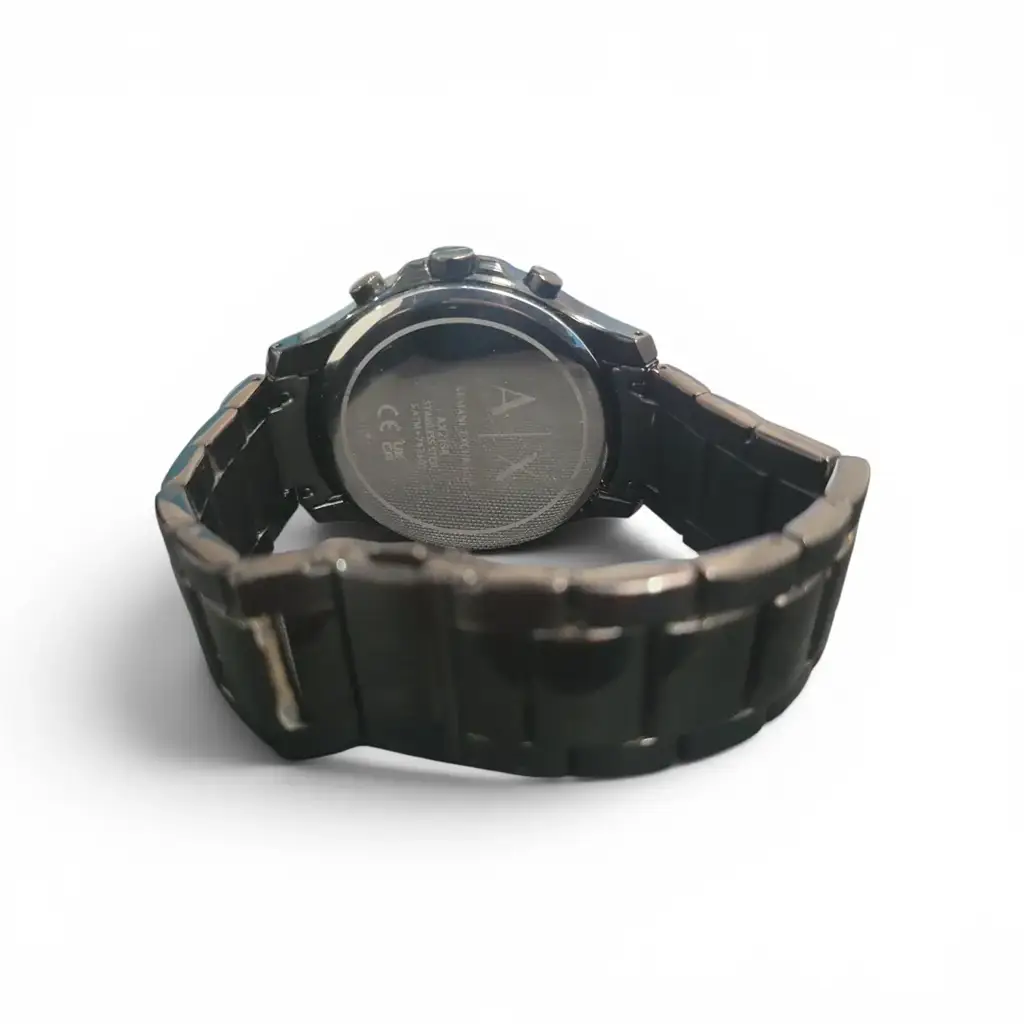 Armani Exchange Black Dial Black Men's Analogue Watch - View 2